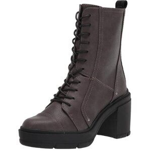 Rocket Dog Women's Kenley Nome Pump Combat Boot Size 9.5M, GREY